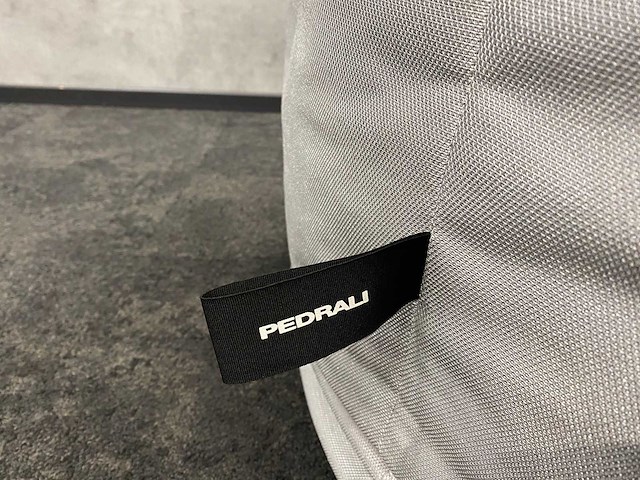 2x pedrali island - zitzak - zilver ø90 - afbeelding 2 van  9