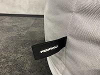 2x pedrali island - zitzak - zilver ø90 - afbeelding 2 van  9