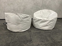 2x pedrali island - zitzak - zilver ø90 - afbeelding 5 van  9