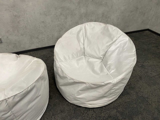 2x pedrali island - zitzak - zilver ø90 - afbeelding 6 van  9