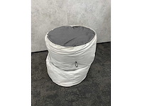 2x pedrali island - zitzak - zilver ø90 - afbeelding 7 van  9