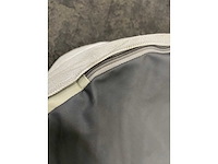 2x pedrali island - zitzak - zilver ø90 - afbeelding 8 van  9