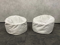 2x pedrali island - zitzak - zilver ø90 - afbeelding 9 van  9