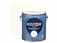2x perfect finish lak acryl hoogglans 2,5 liter, histor, zonlicht (ral 9010) - afbeelding 2 van  2