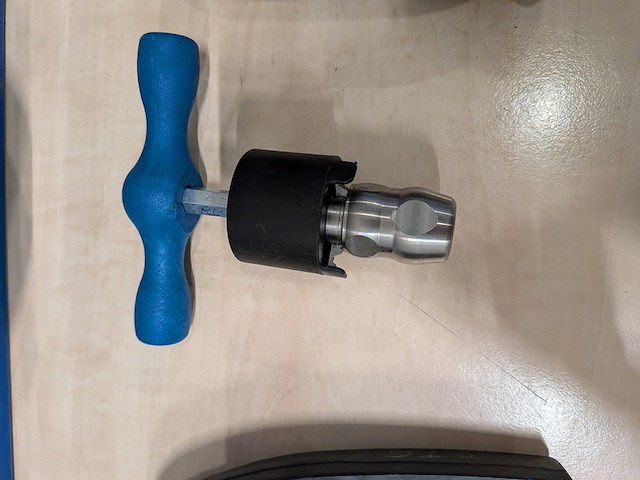 2x persbek met afbraamgereedschap, uponor u32, novopress th40 - afbeelding 4 van  7