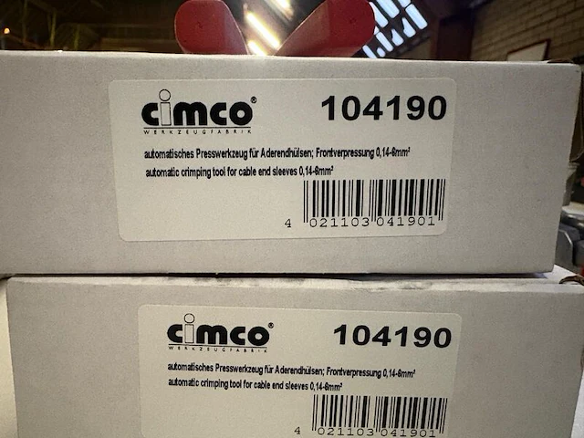 2x perstang cimco, 104190 - afbeelding 5 van  5
