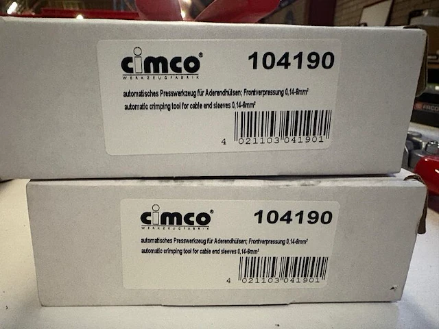 2x perstang cimco, 104190 - afbeelding 5 van  5