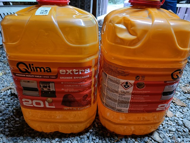 2x petroleum 20 liter voor clima kachel clima - afbeelding 1 van  2