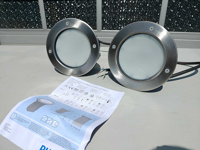 2x philips - decoscene small - dbp521 - buitenverlichting - afbeelding 1 van  2