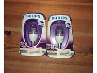 2x phillips ledlamp kaarsmodel g45 (doos t) - afbeelding 2 van  3