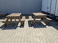 2x picknicktafel - afbeelding 1 van  9