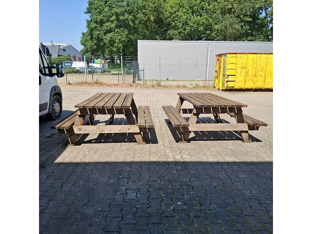 2x picknicktafel - afbeelding 3 van  9