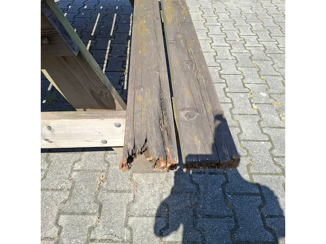 2x picknicktafel - afbeelding 8 van  9