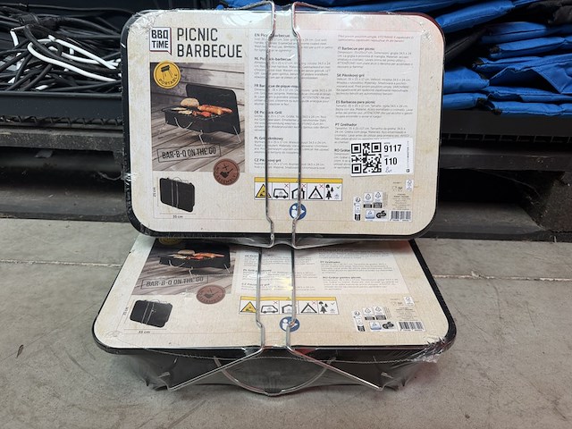 2x picnic barbecue - afbeelding 1 van  4