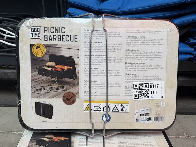 2x picnic barbecue - afbeelding 2 van  4