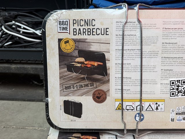 2x picnic barbecue - afbeelding 3 van  4
