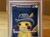 2x pikachu with grey felt hat 085 van gogh psa 10 - pokémon - afbeelding 14 van  24