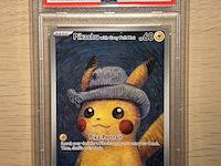 2x pikachu with grey felt hat 085 van gogh psa 10 - pokémon - afbeelding 19 van  24