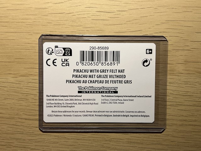 2x pikachu with grey felt hat 085 van gogh psa 10 - pokémon - afbeelding 23 van  24