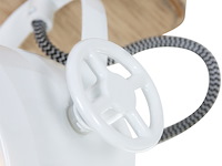 2x plafond of wand spot michelle mexlite, 1703w, wit, licht bruin, bouwjaar 2025, nieuw in doos - afbeelding 5 van  7