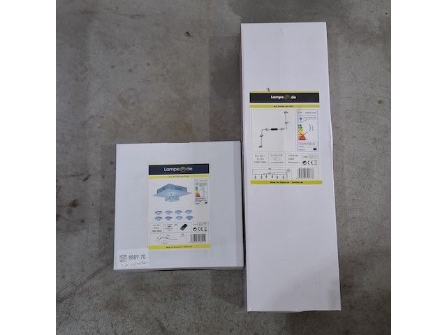 2x plafondlamp - afbeelding 1 van  5