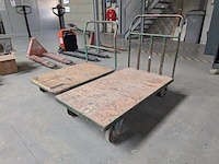 2x platformwagen