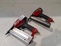 2x pneumatisch nietpistool, haubold, pn 5030 l/b en skn 50 l/16-i