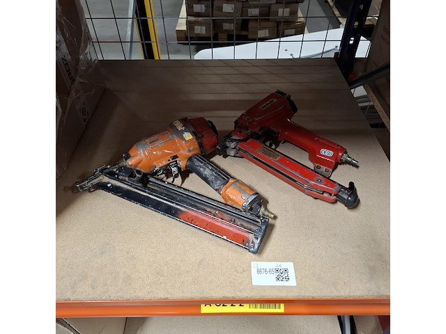2x pneumatische tacker o.a. haubold - afbeelding 1 van  7