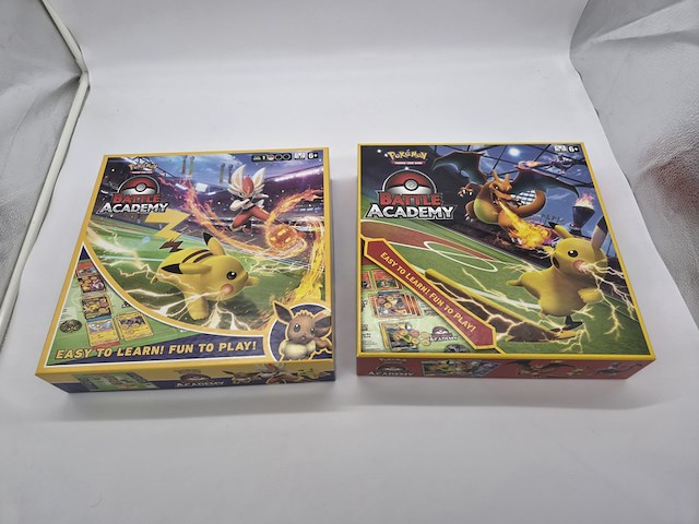 2x pokémon battle academy spellen met pokémon kaarten - afbeelding 1 van  12