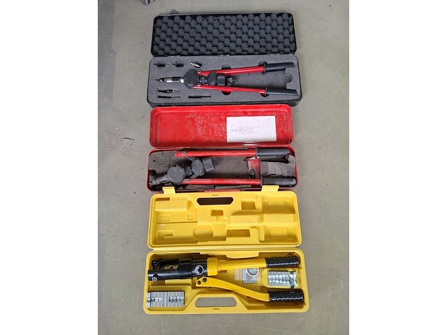 2x popnageltang en 1x krimptang - afbeelding 1 van  8