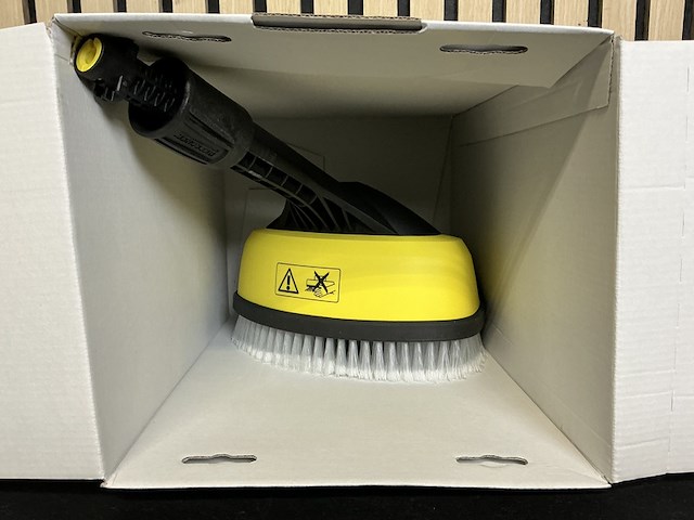 2x power brush kärcher, wb 150, geel zwart - afbeelding 3 van  3