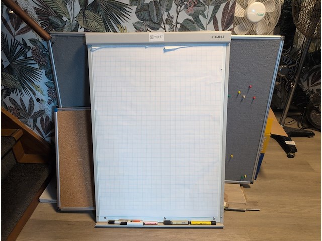 2x prikbord met flipover - afbeelding 1 van  3