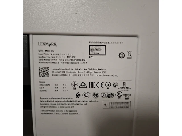 2x printer, brother en lexmark, dcp-l8410cdw en ms810de - afbeelding 8 van  16