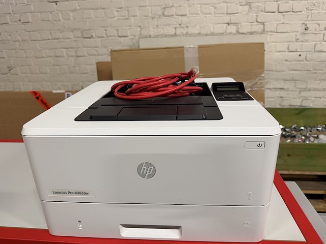 2x printer hp, laserjet enterprise m607, laserjet pro 4002dw - afbeelding 6 van  8