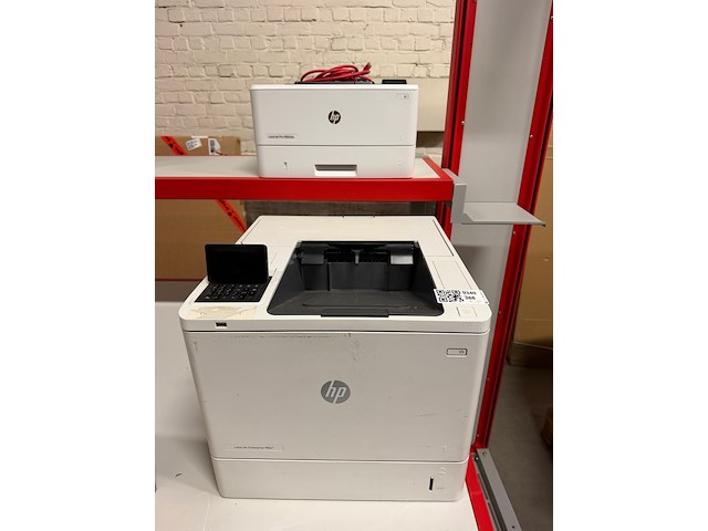 2x printer, hp, laserjet enterprise m607, laserjet pro 4002dw - afbeelding 1 van  7