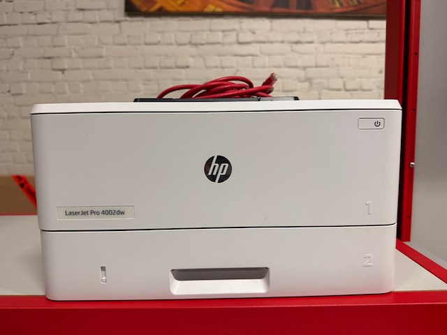 2x printer, hp, laserjet enterprise m607, laserjet pro 4002dw - afbeelding 4 van  7