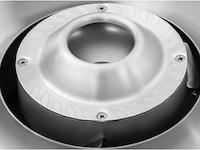 2x professionele horeca suikerspinmachine | incl. spatscherm cover | ø 52cm | nl handleiding, gastrologix., roze - afbeelding 2 van  9