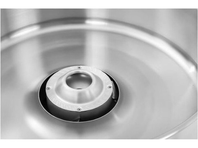 2x professionele horeca suikerspinmachine | incl. spatscherm cover | ø 52cm | nl handleiding, gastrologix., roze - afbeelding 5 van  9