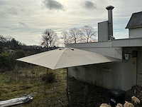 2x professionele horecaparasol solero inclusief beschermhoezen - afbeelding 4 van  11