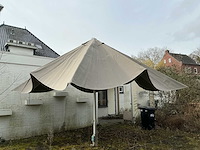 2x professionele horecaparasol solero inclusief beschermhoezen - afbeelding 5 van  11