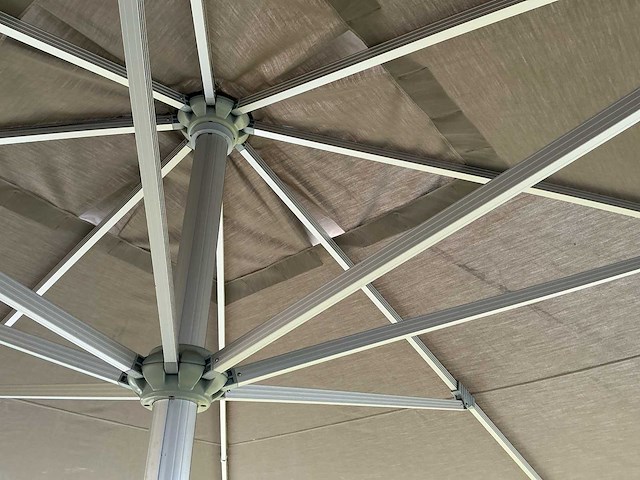 2x professionele horecaparasol solero inclusief beschermhoezen - afbeelding 10 van  11