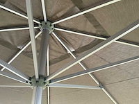 2x professionele horecaparasol solero inclusief beschermhoezen - afbeelding 10 van  11