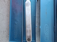 2x professionele momentsleutel (140-760 nm), gedore , dremometer d , grijs / chroom - afbeelding 2 van  6