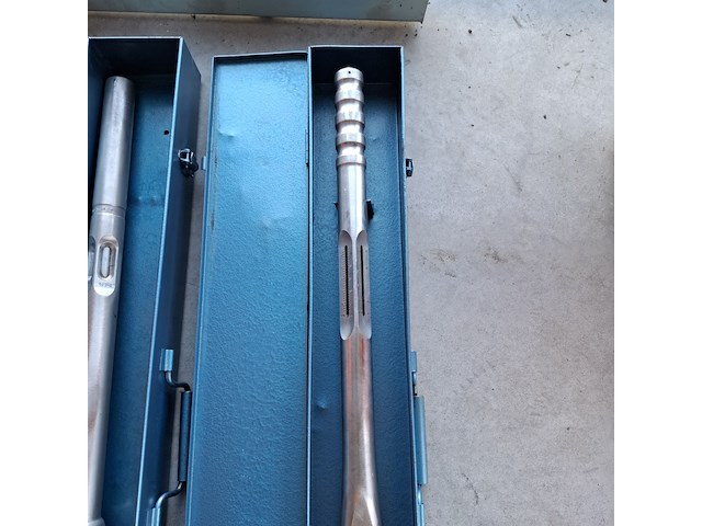 2x professionele momentsleutel (140-760 nm), gedore , dremometer d , grijs / chroom - afbeelding 5 van  6