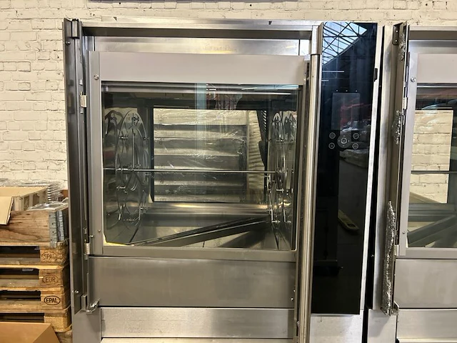 2x professionele rotisserie / kippenoven fri-jado tdr 8 ac - afbeelding 2 van  8