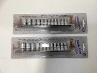 (2x) projahn 1/4” doppenset op rail - afbeelding 5 van  5