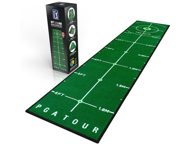 2x putting mat pga tour, deluxe putting mat - afbeelding 1 van  6