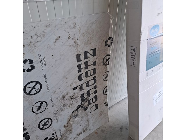 2x pvc wandpaneel, white grey marble, 2026 - afbeelding 4 van  4