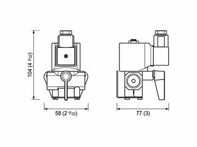 2x quick el0516 0.5 inch solenoid valve 12v - el0516 1/2 12v - afbeelding 6 van  6