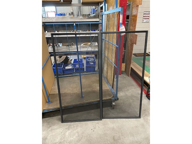 2x raamhor keje, inzethor r 34 mm kunststof kozijn, 7016 - afbeelding 1 van  2